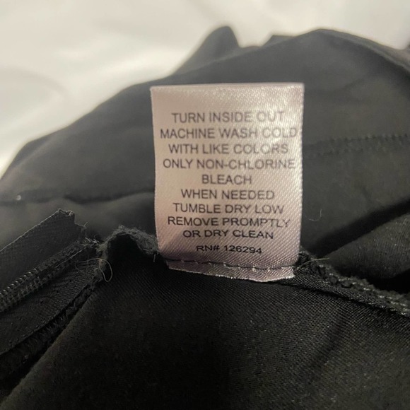 Little Black Pant Fitlogic 12.3 Size 12 Dress Slacks - Picture 12 of 13